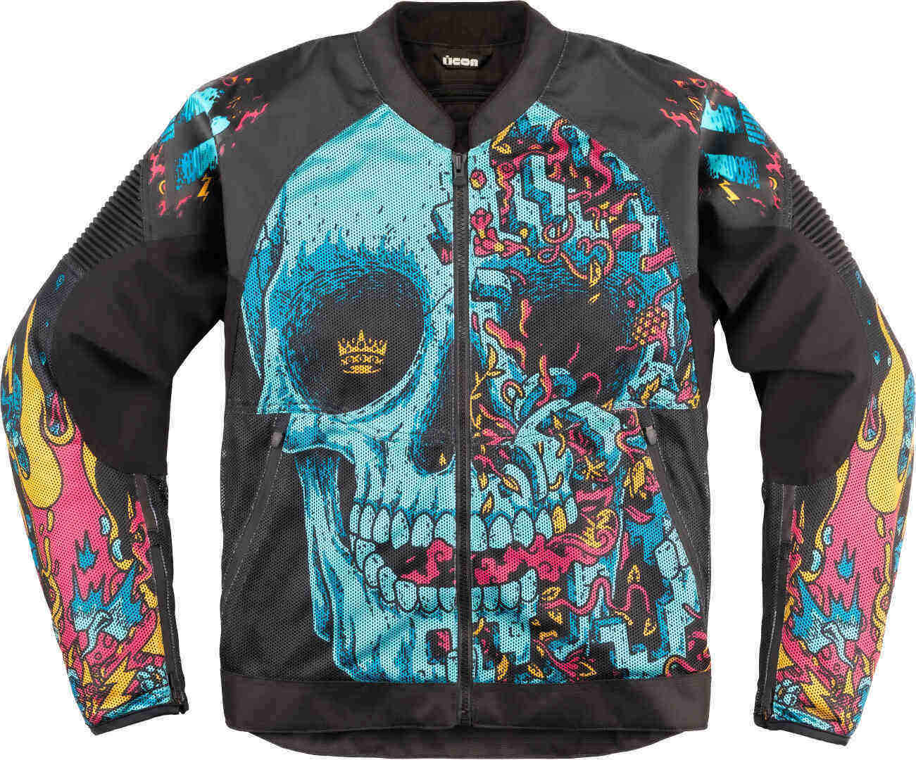 Icon Overlord3 Mesh Munchies Jachetă textilă pentru motociclete XL Figura 1