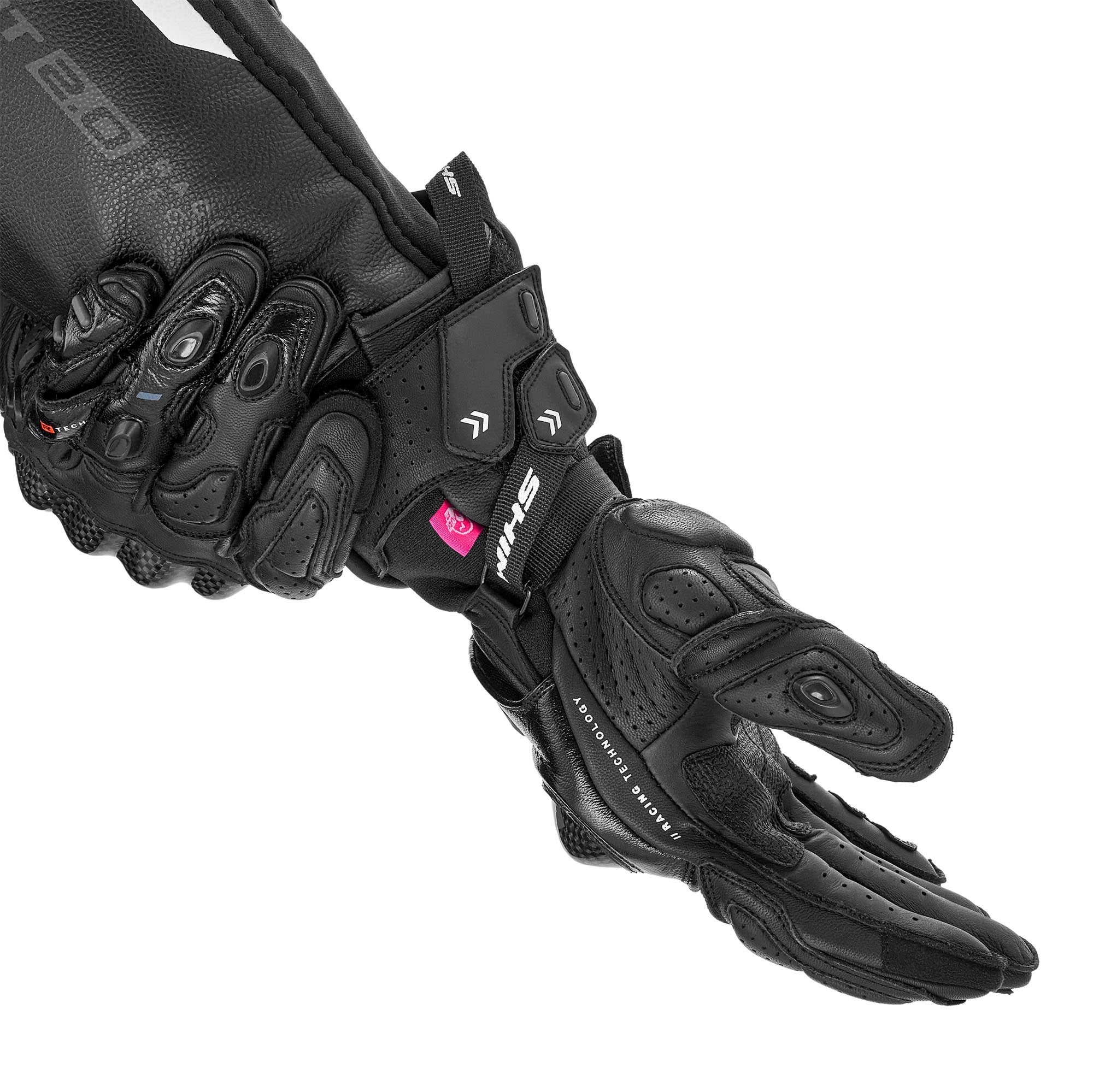 SHIMA RS-3 Dames Motorhandschoenen Zwart XL Figuur 2