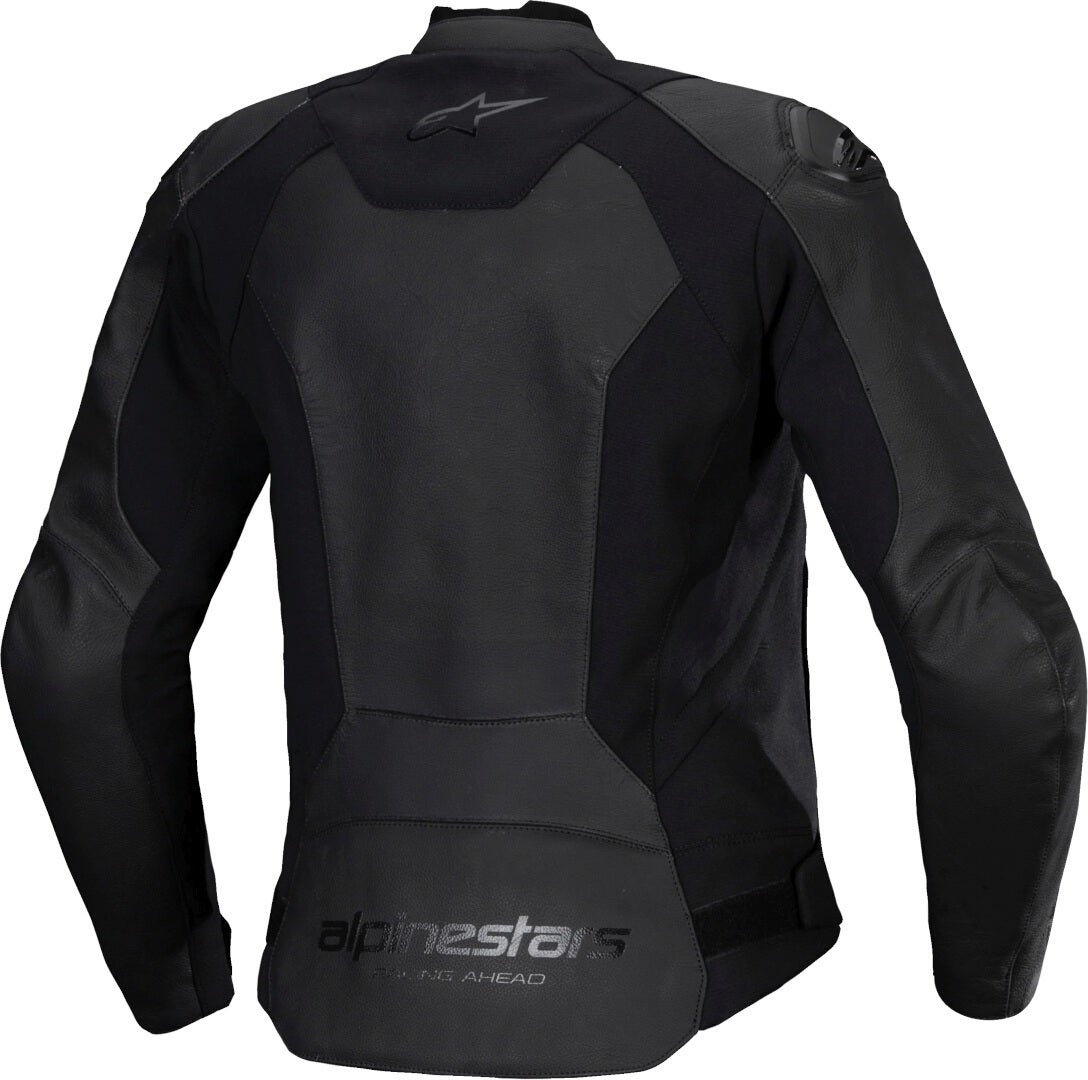 Alpinestars Stella Faster V3 Dame Motocykel Læder Jacke Sort 50 Figur 2