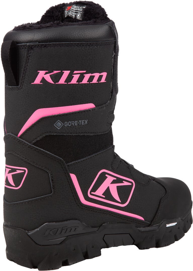 Klim Aurora GTX BOA 2023 Dame snescooter støvler sort/pink 10 Figur 8