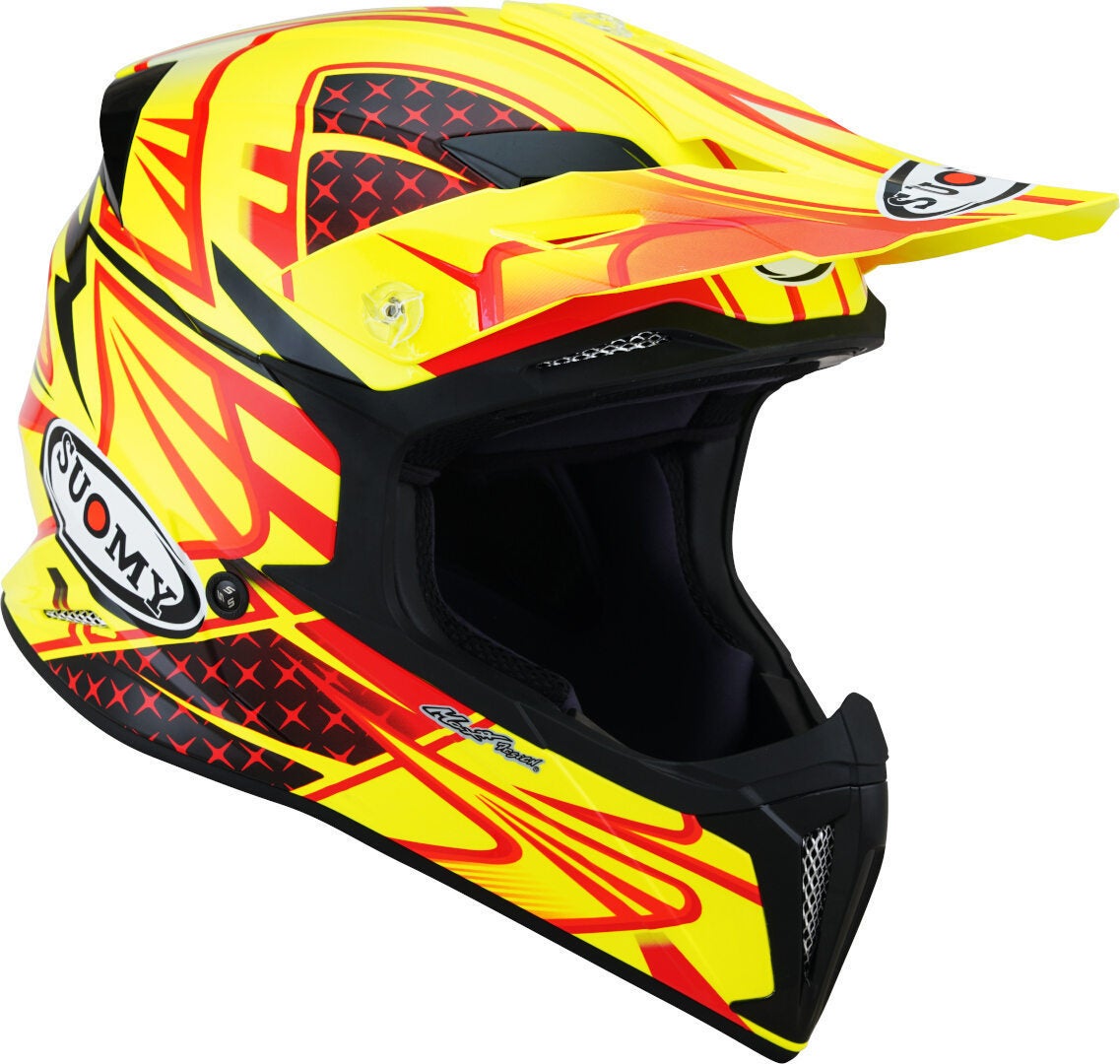 Suomy X-Wing Duel Motocross Helmet yellow/red L (59/60) Figure 7