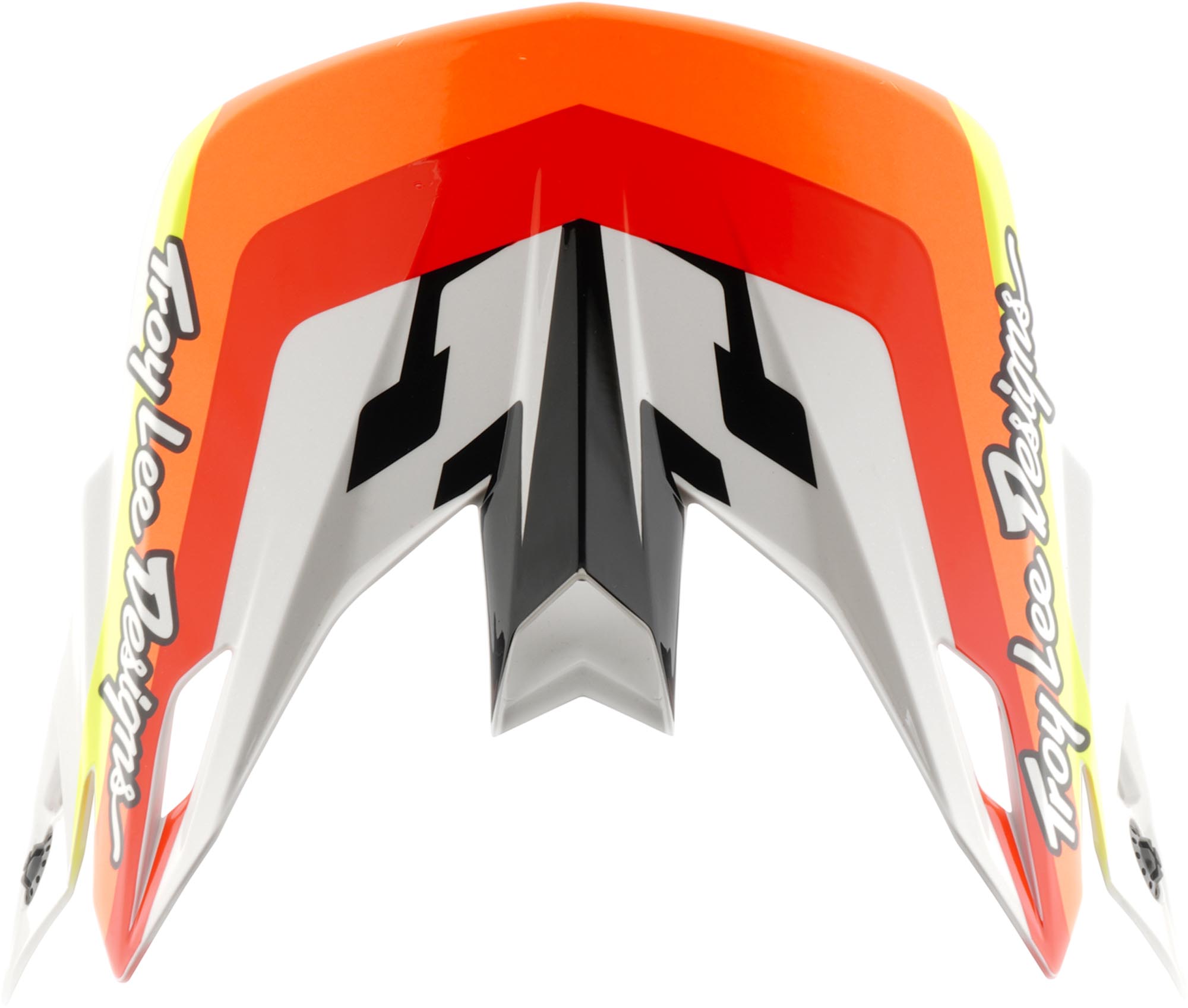Troy Lee Designs SE5 Polycarbonate MIPS Dash Casco de motocross Naranja/Blanco M (57/58) Figura 9