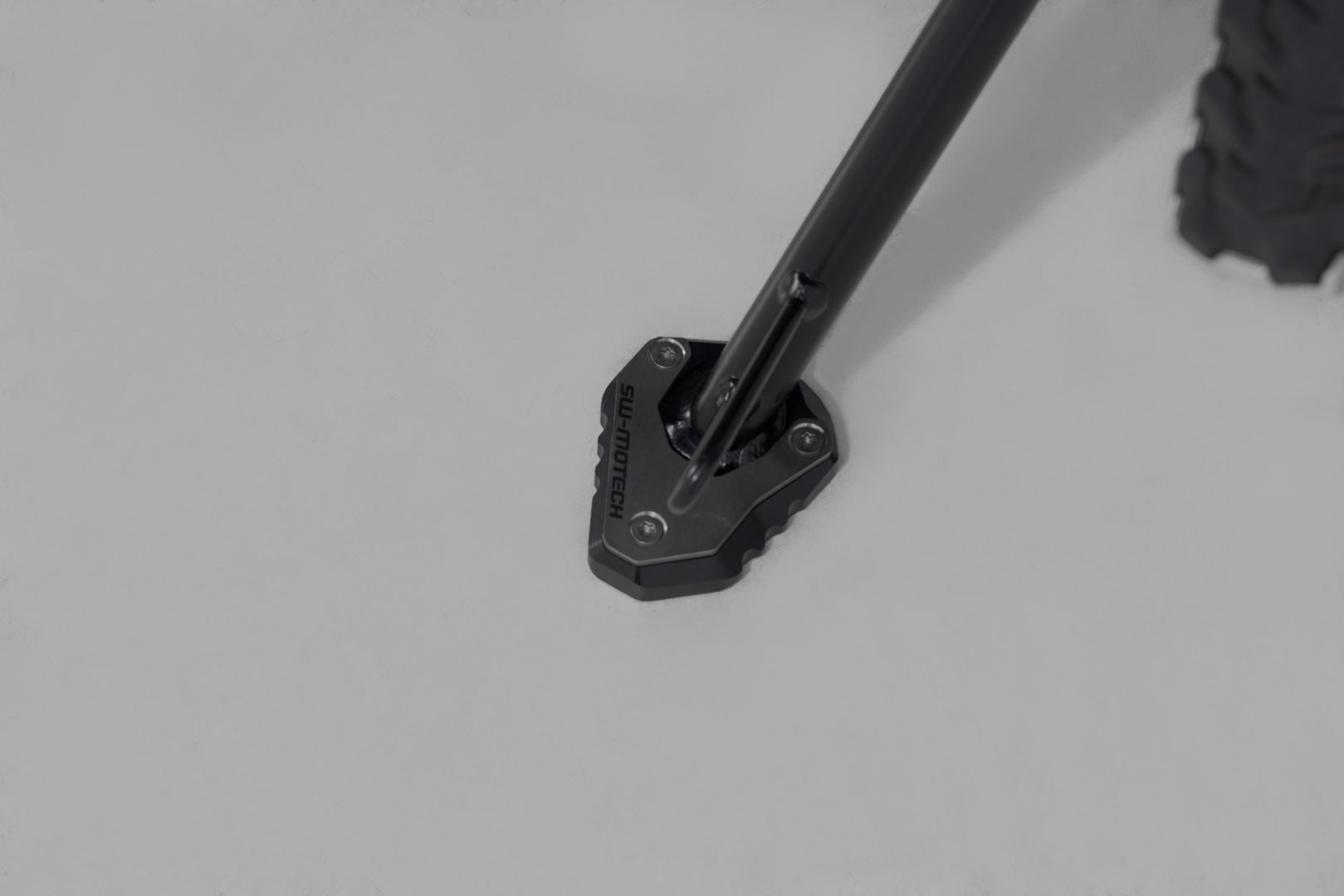 SW-Motech Extension for side stand foot - Black/Silver. Kawasaki models. Figure 3