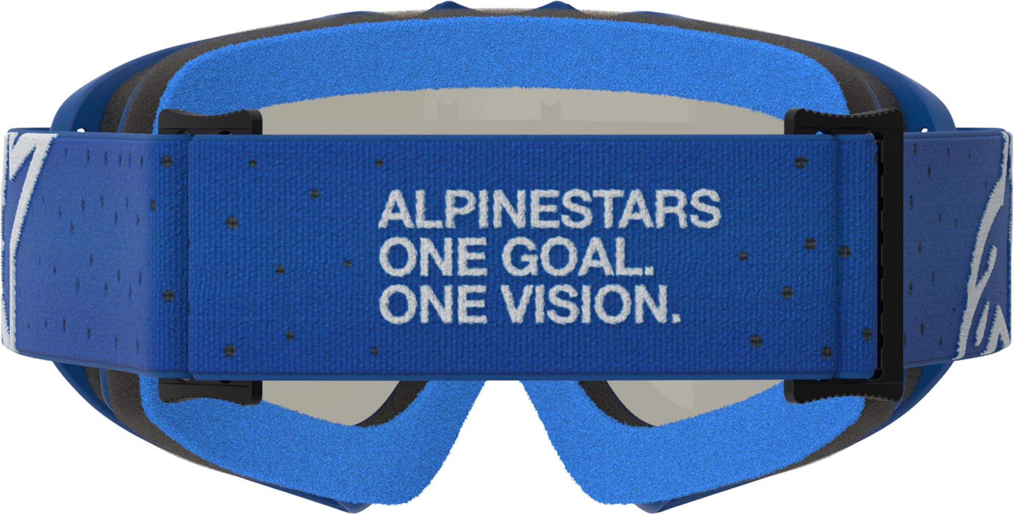 Alpinestars Vision Vesta Mirror Ungdoms motocrossbriller blå/hvid Figur 2