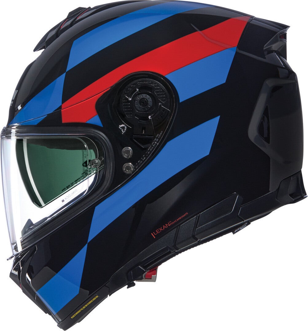 Nolan N80-8 Alfiere N-Com Casco nero/rosso/blu L (60) Figura 2