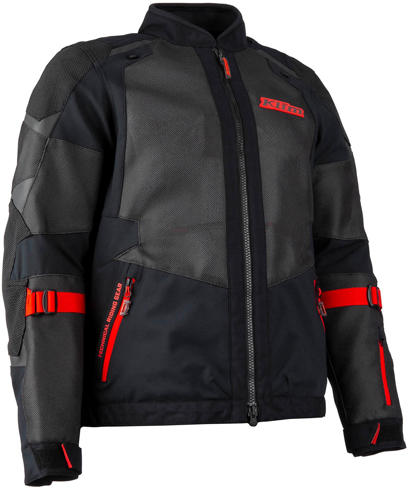 Klim Baja Mesh Motorcycle Textile Jacket black/red M Figure 6