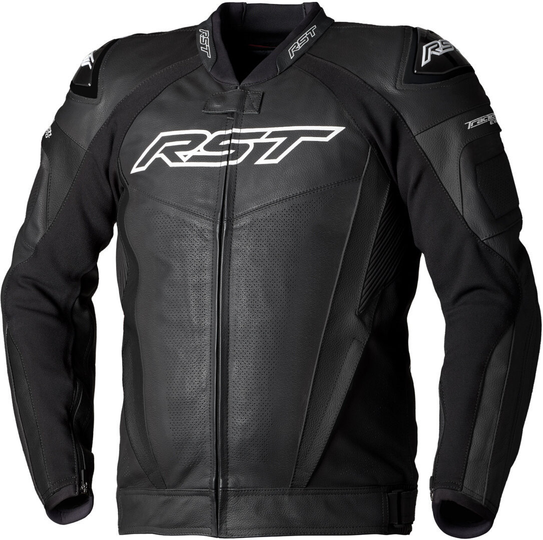 RST Tractech EVO 5 Motorfiets lederen jas Zwart 6XL Figuur 1