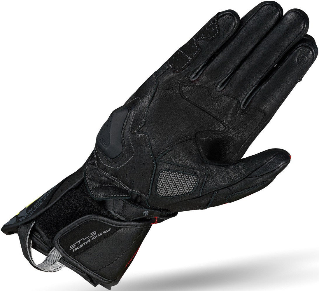 SHIMA ST-3 perforerede motorcykelhandsker Sort 3XL Figur 2