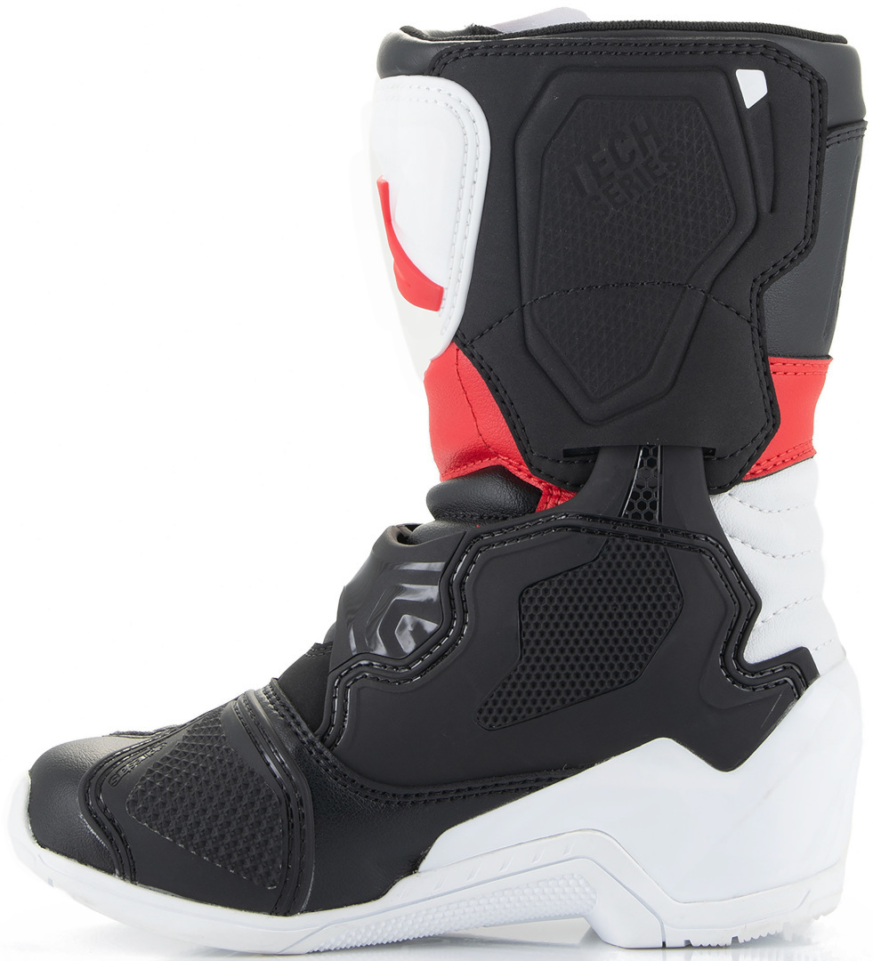 Alpinestars Tech 3S Cizme de motocross pentru copii Alb/Negru/Roșu 28 Figura 6