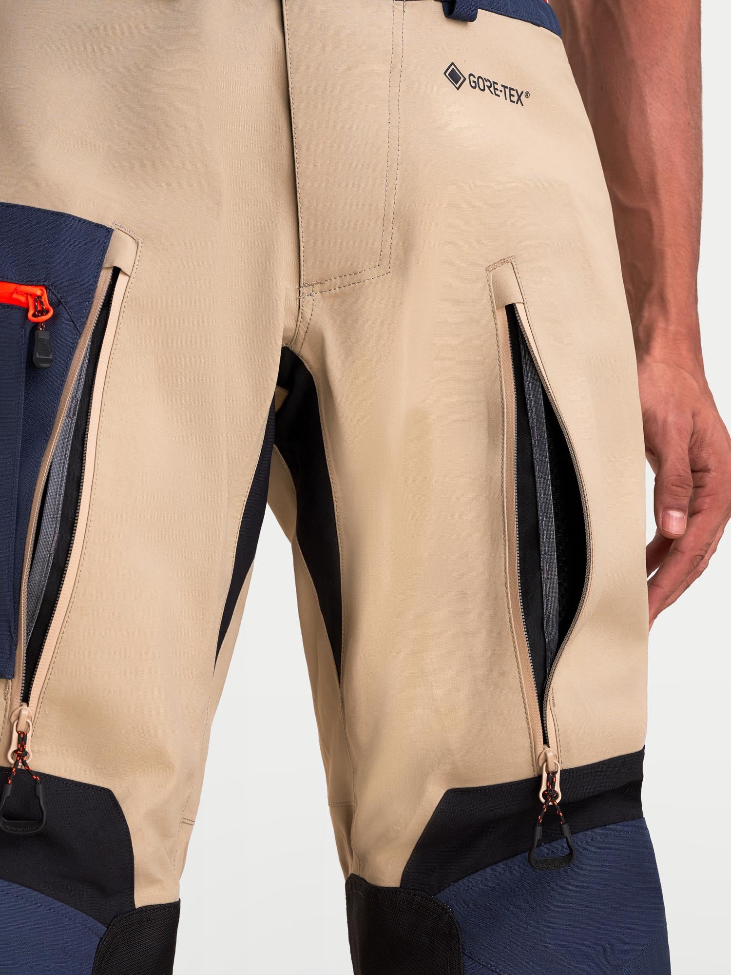 Alpinestars Arenis Gore-Tex Pantalon textile de moto imperméable bleu/marron M Figure 10