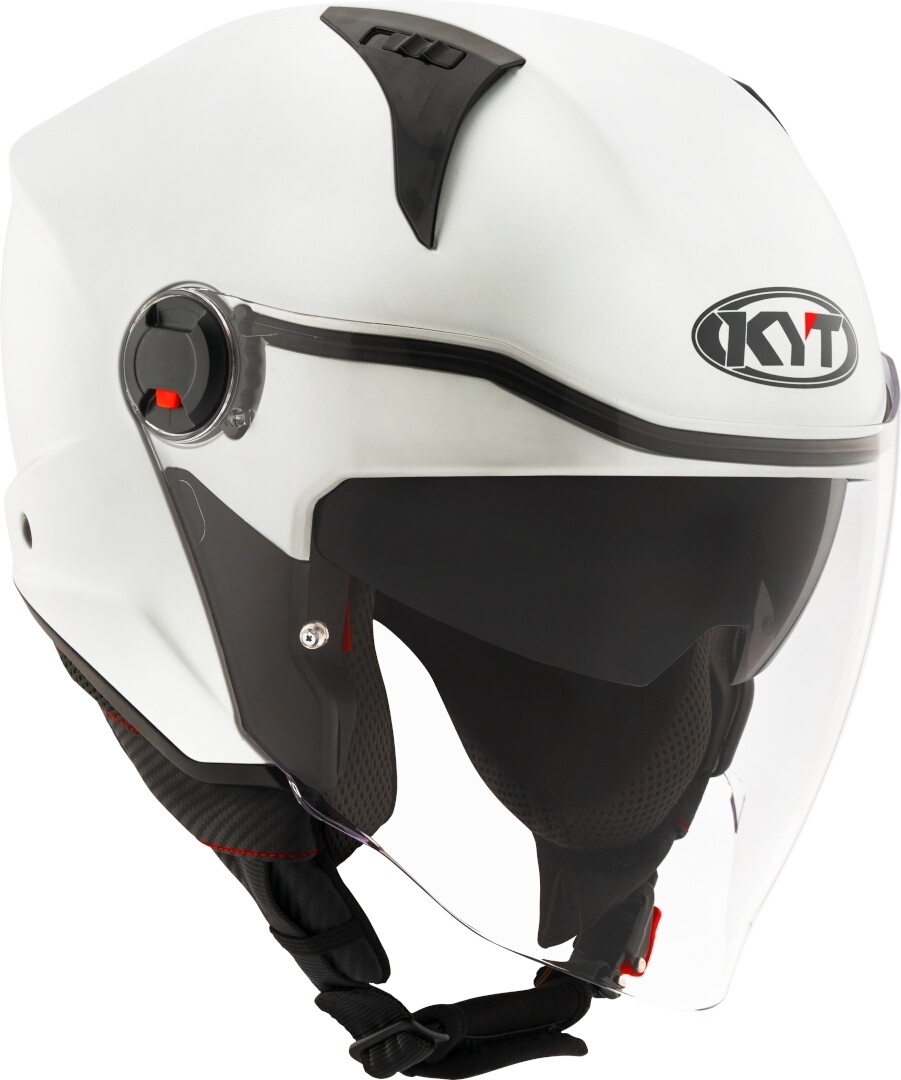 KYT D-City Plain Cască cu reacție Alb mat S (55/56) Figura 2