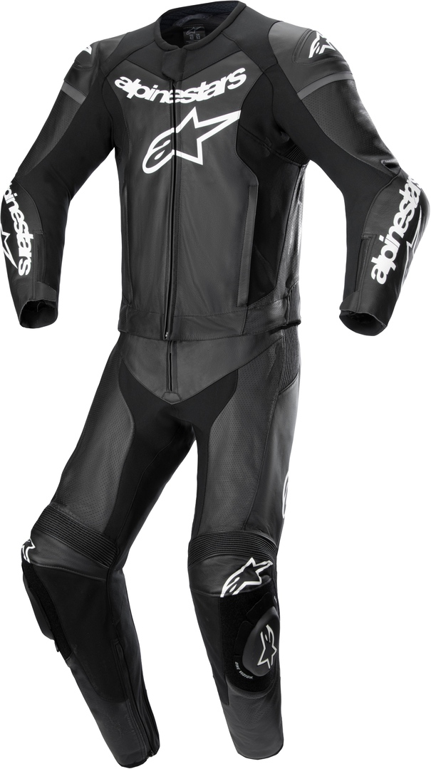 Alpinestars GP Force Lurv perforated Two Piece Motorcycle Leather Suit black 52 Figure 1