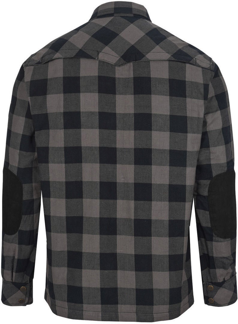 Bores Lumberjack Premium Motorradhemd grau/schwarz 9XL Abbildung 12