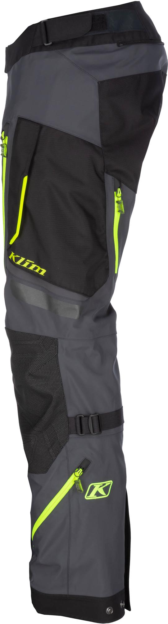 Klim Badlands Pro Rogue Gore-Tex Motorcycle Textile Pants anthracite/grey Short 32 Figure 3