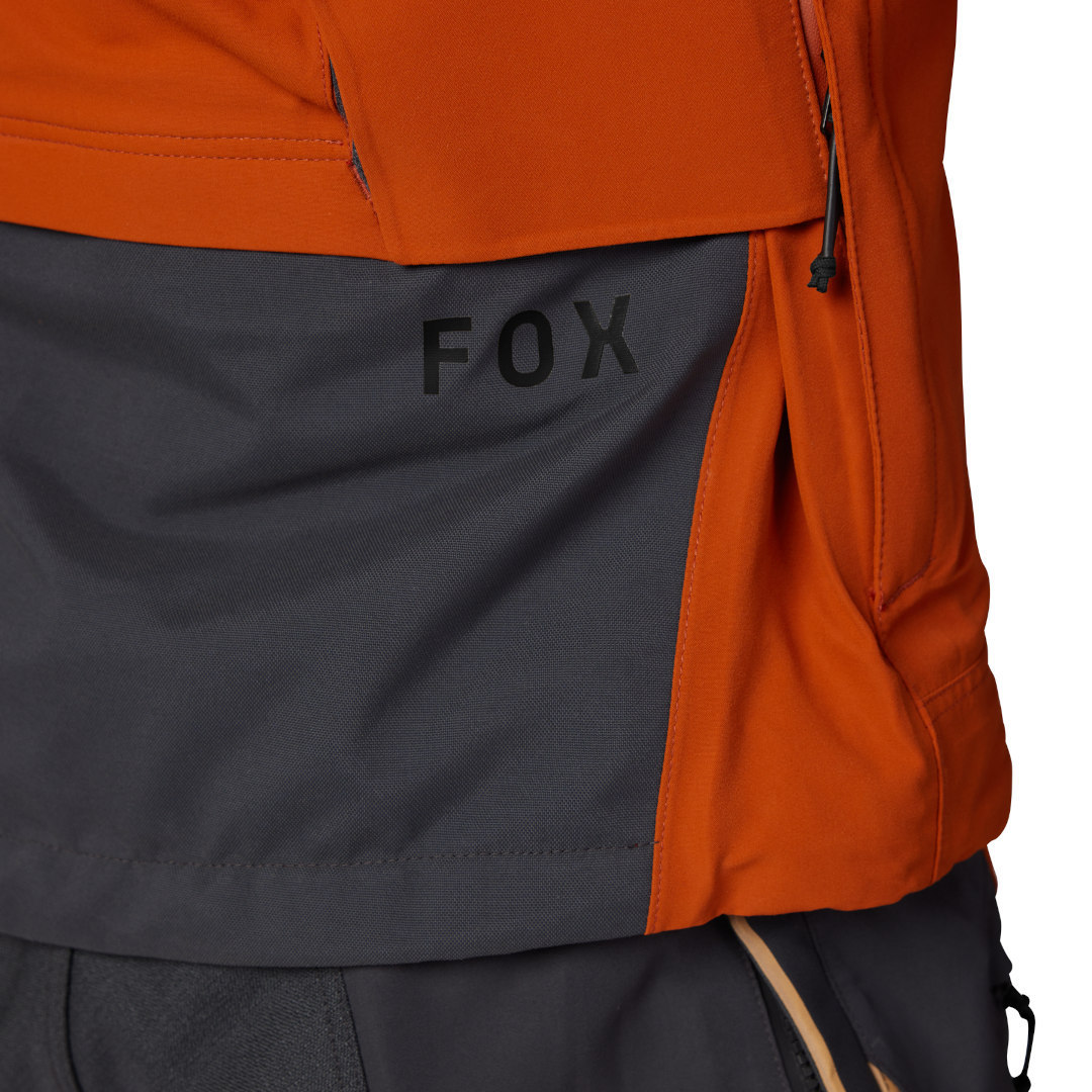 FOX Defend GORE-TEX ADV Motorrad Textiljacke orange/grau M Abbildung 4