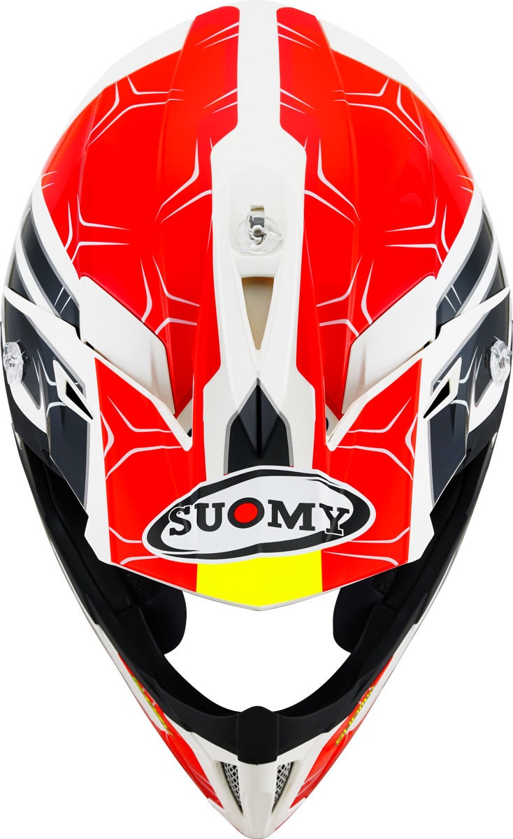 Suomy X-Wing Subatomic Motokrosová přilba Černá/červená L (59/60) Obrázek 8