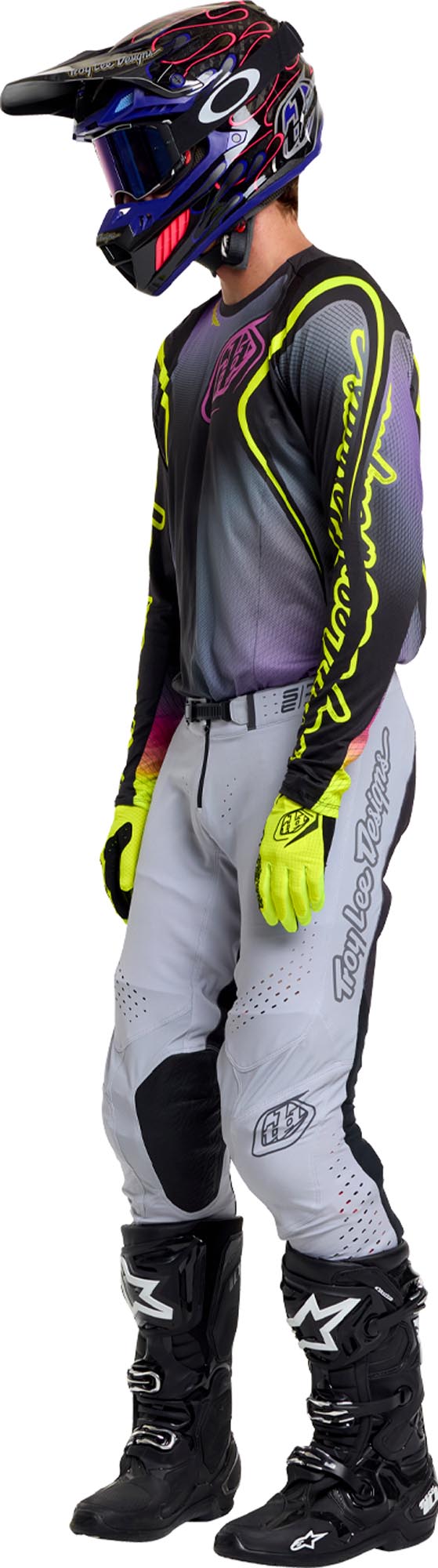Troy Lee Designs SE Pro Solo Motokrosové kalhoty Titan 32 Obrázek 15