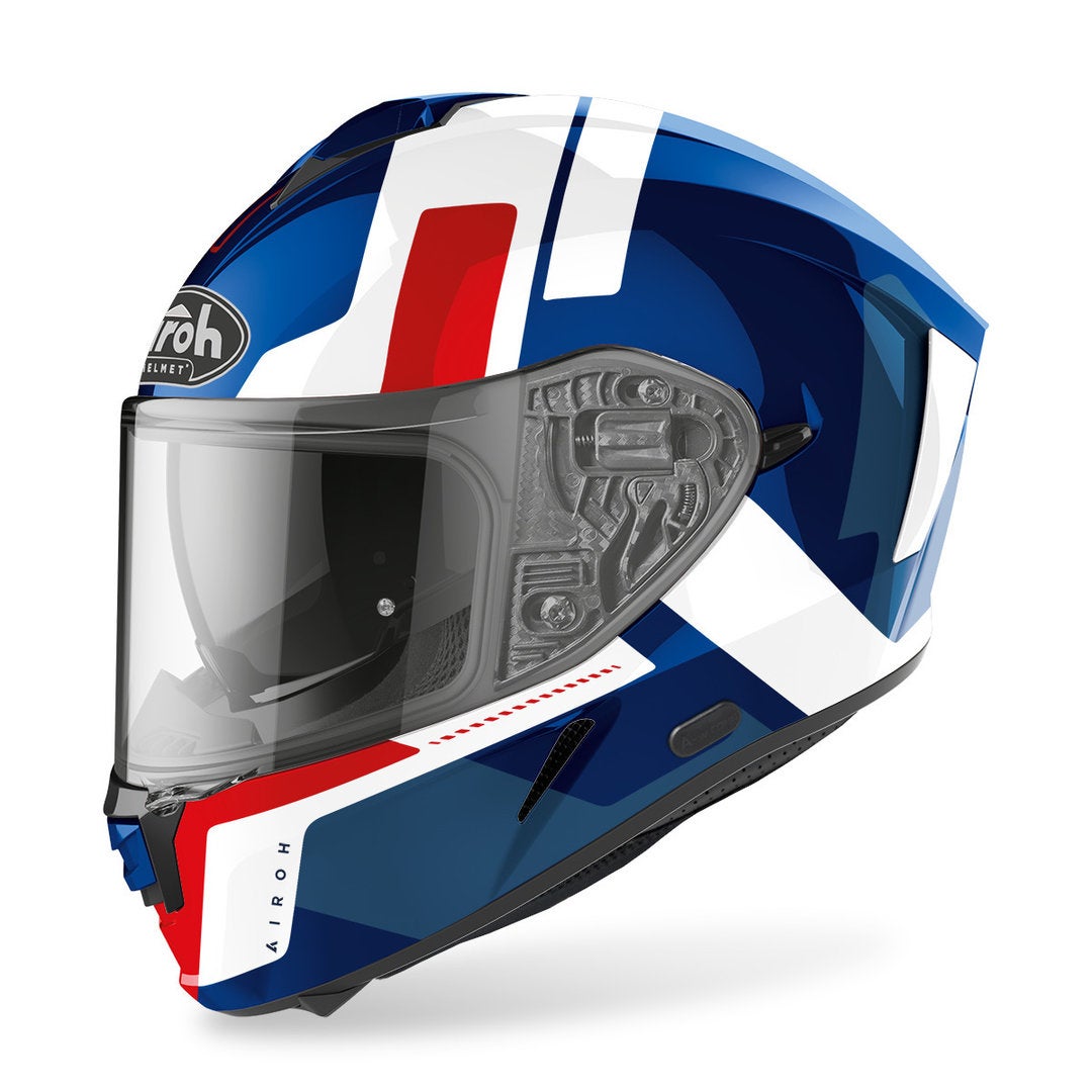Airoh Spark Shogun Helm blauw/rood XXL (63) Figuur 1