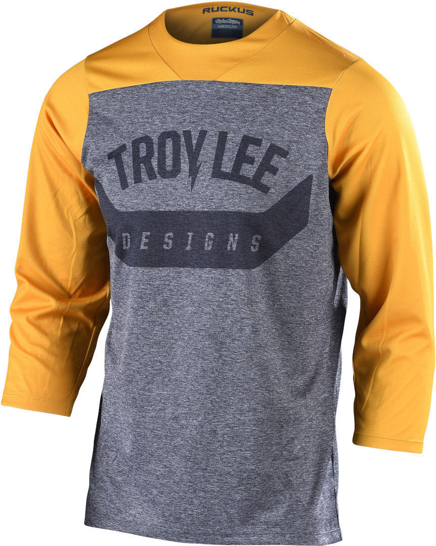 Troy Lee Designs Ruckus Arc Cyklistický dres žlutá/šedá L Obrázek 1