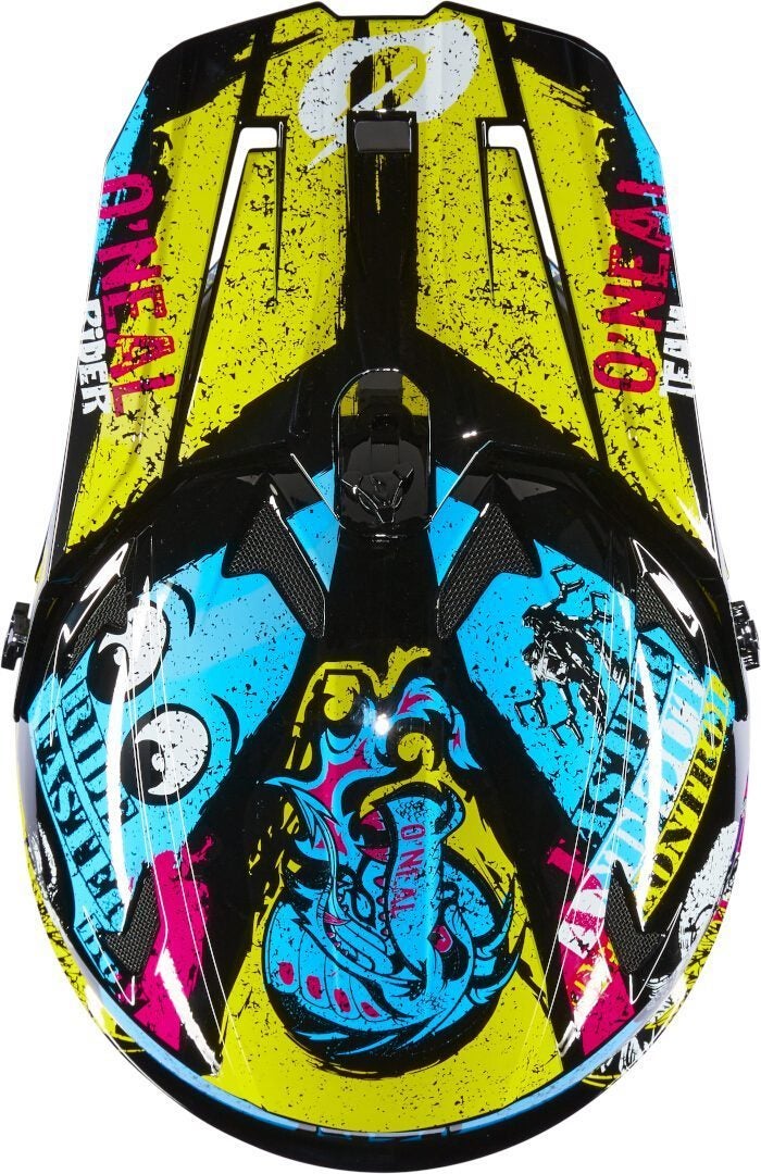 Side view of Oneal Sonus Riot Kids Downhill Helmet