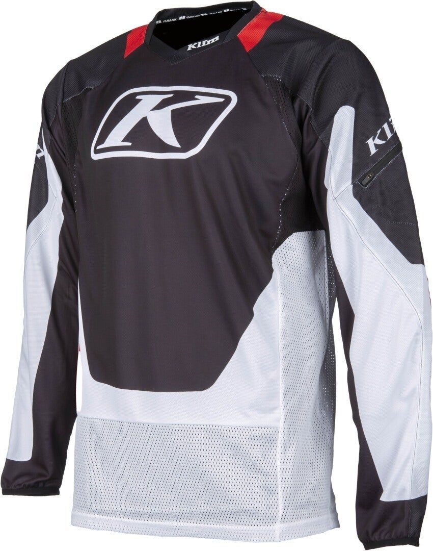 Klim Dakar 2025 Motocross Jersey black/white/red L Figure 1