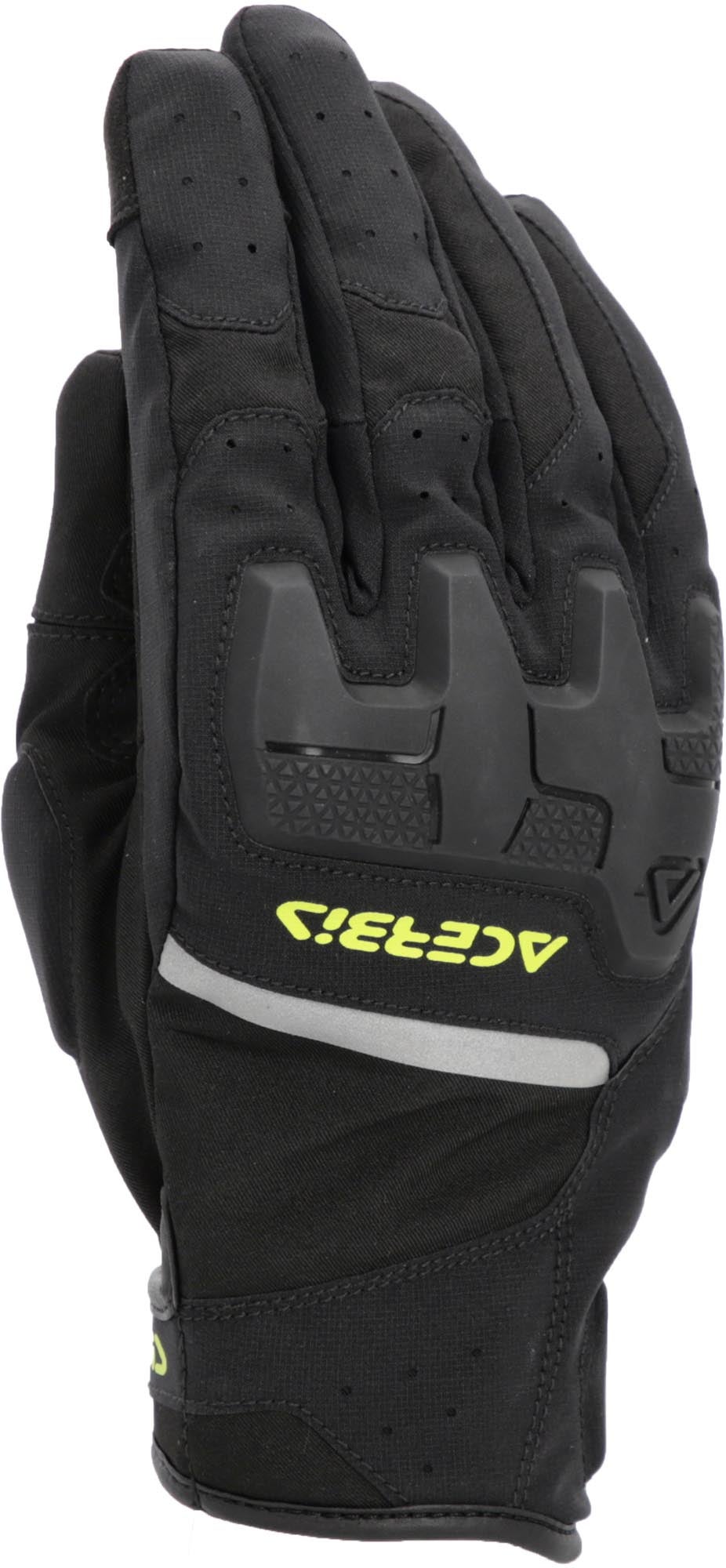 Acerbis X-Street WP waterproof Motorcycle Gloves black/yellow S Figure 4
