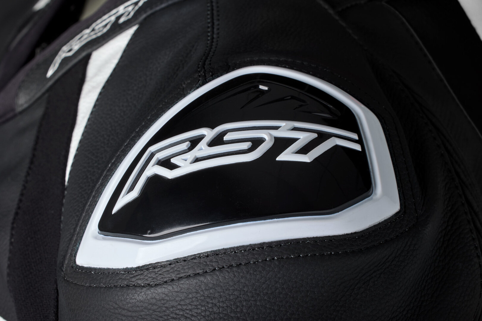 RST Tractech EVO 5 Motorfiets lederen jas zwart/wit XXL Figuur 3