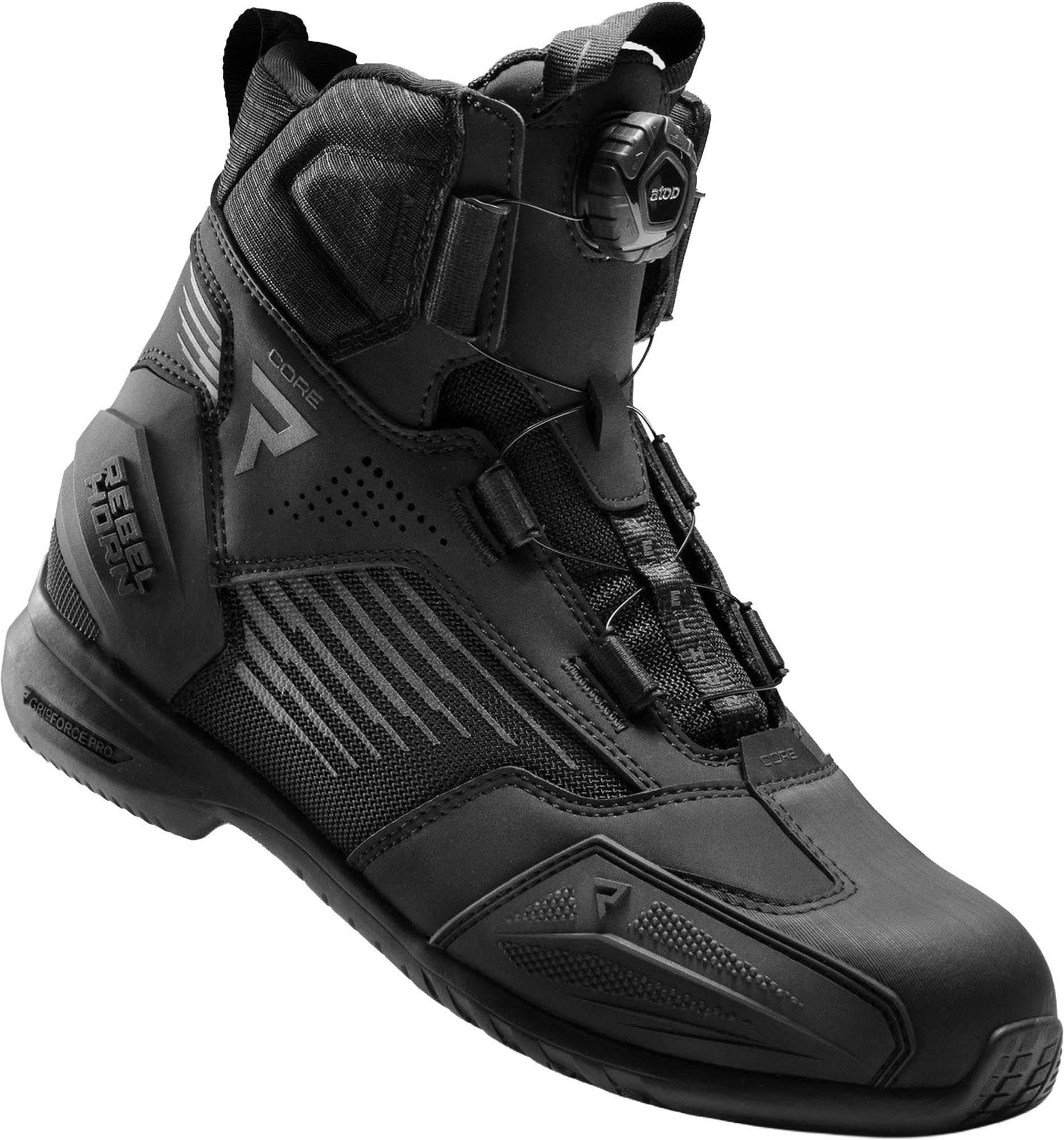 Side view of Rebelhorn Core Motorcycle Shoes
