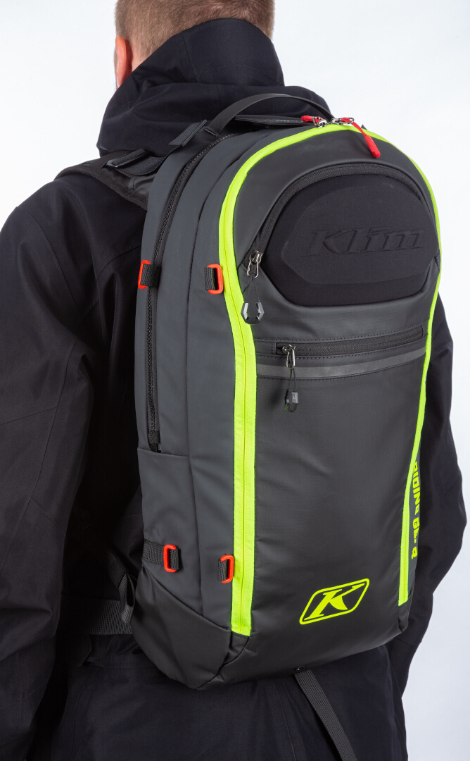 Klim Atlas 14 Avalanche Rucsacul cu airbag negru/galben Figura 6