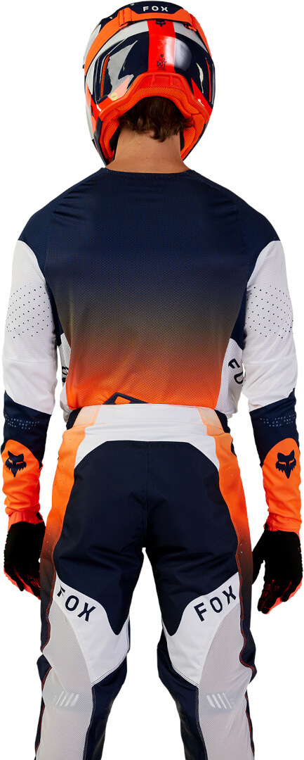 FOX 360 Revise Motocross tröja mörkblå/orange S Figur 6