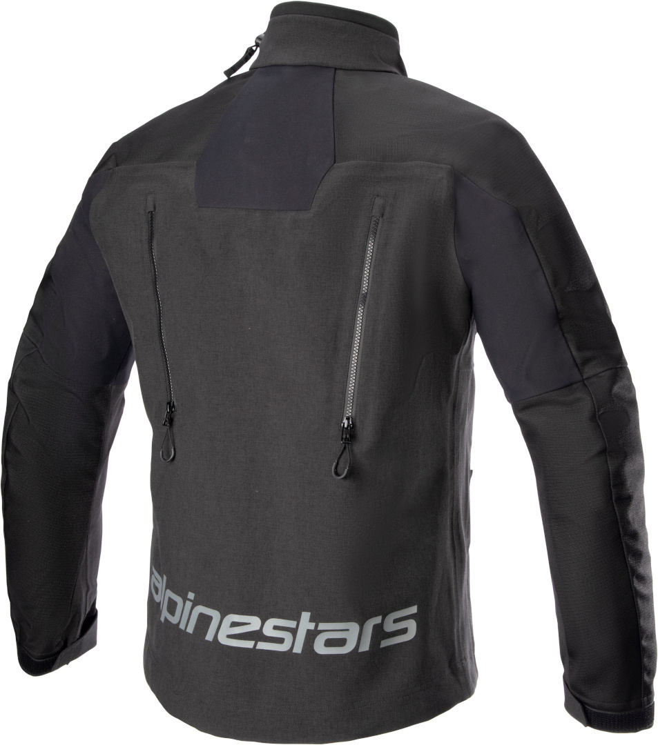 Alpinestars Hyde XT Stretch Drystar XF vattentät motorcykel textiljacka svart/röd M Figur 2