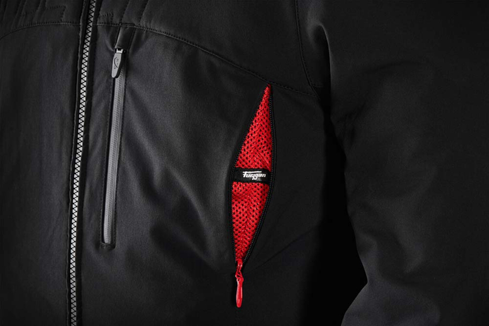 Furygan Codex Motorrad Textiljacke schwarz 4XL Abbildung 8