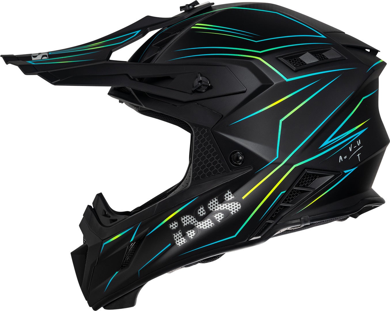 Side view of IXS iXS189FG 2.0 Motocross Helmet