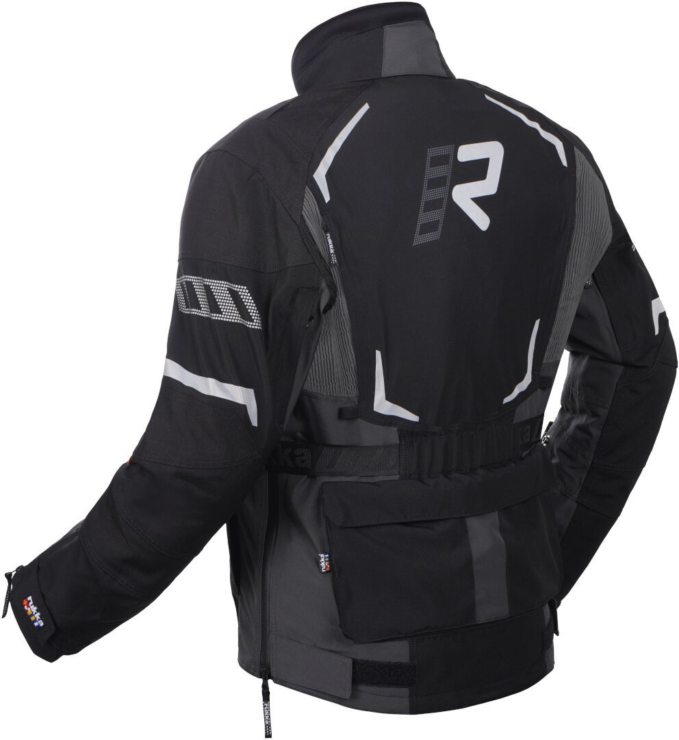 Rukka Ventu-R waterproof Motorcycle Textile Jacket black/dark grey 66 Figure 2