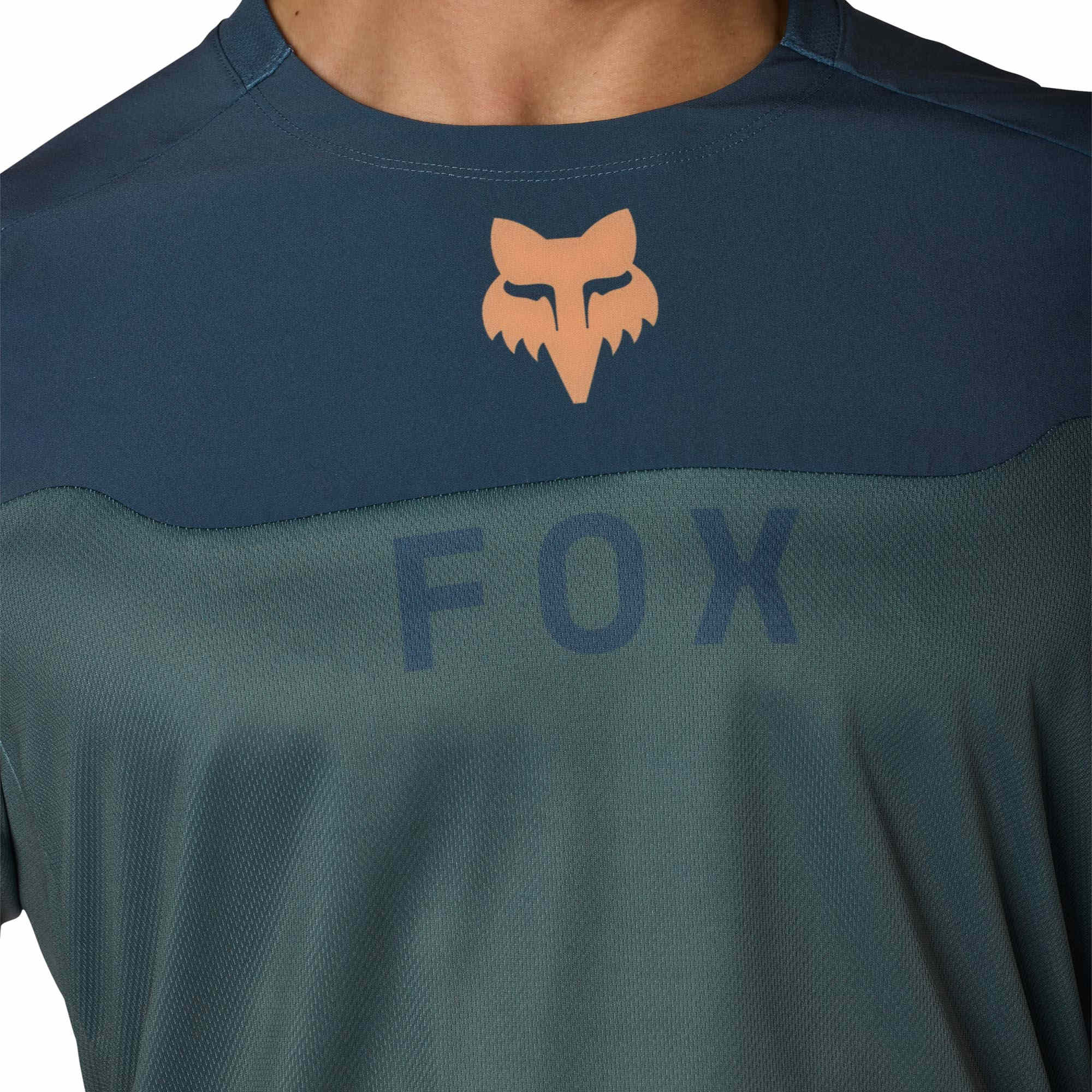 FOX Ranger Off-Road Maillot Motocross Vert/bleu L Figure 5