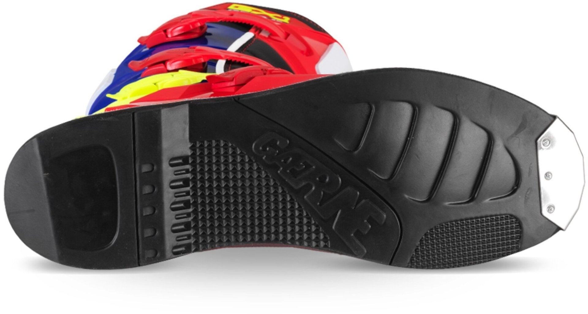 Gaerne GX-1 Goodyear Botas de motocross rojo/neón-amarillo 45 Figura 5