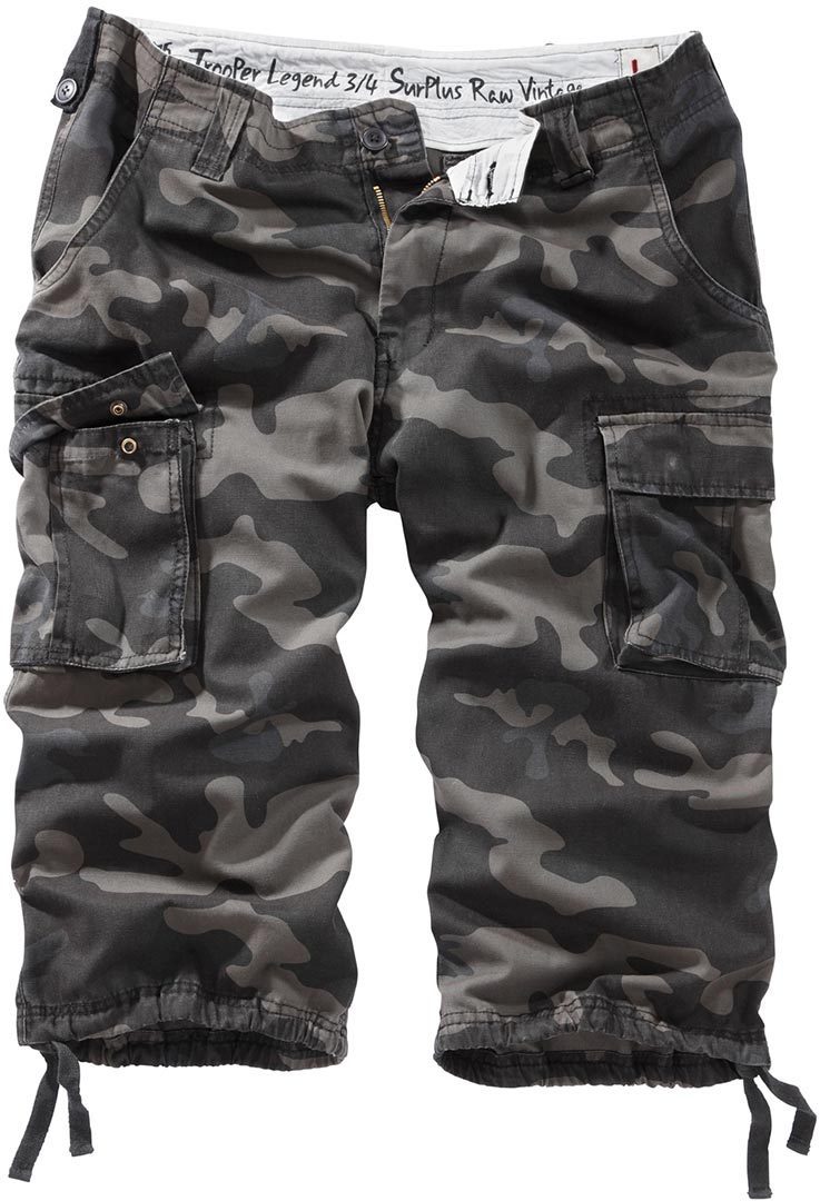 Surplus Trooper Legend 3/4 korte broek Zwarte camouflage L Figuur 1