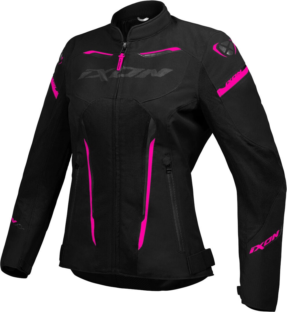 Ixon Striker Air Damen Motorrad Textiljacke schwarz/pink M Abbildung 1