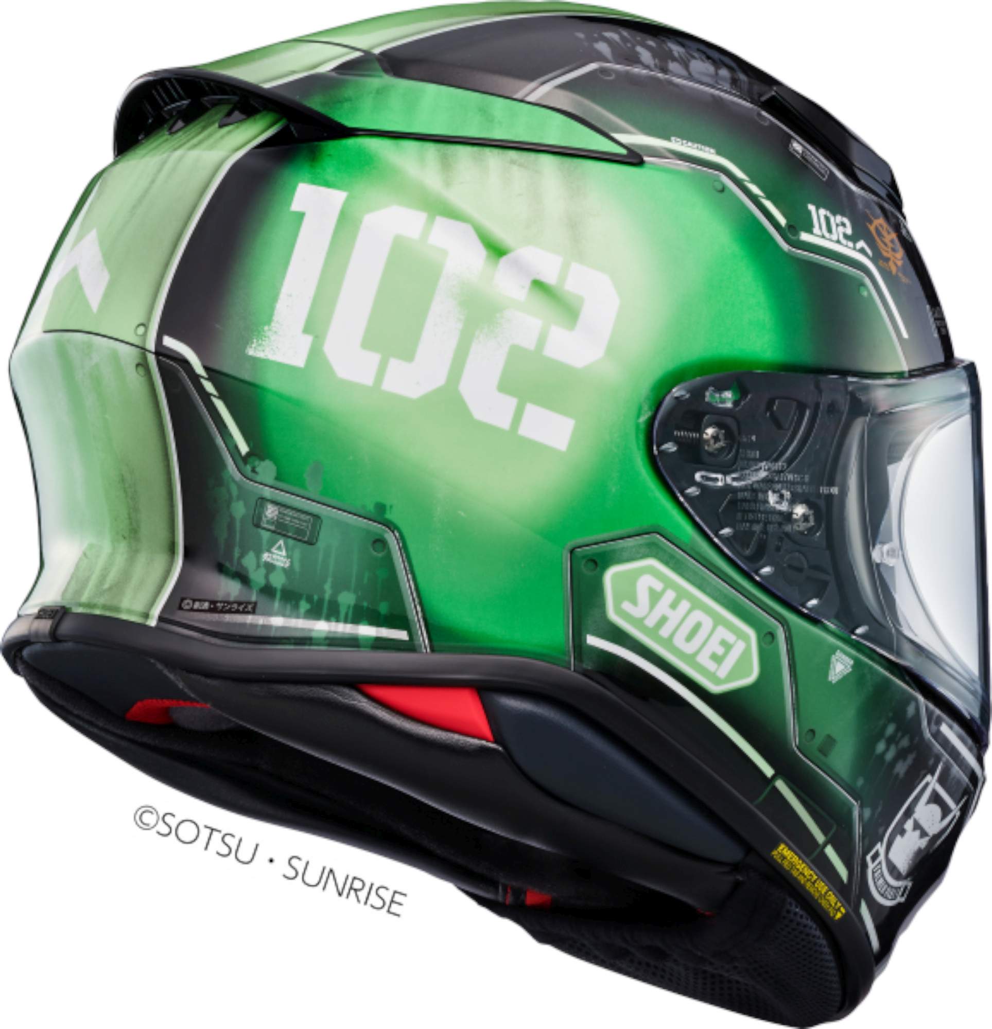 Shoei NXR2 Zaku II Helmet S (55/56) Figure 3