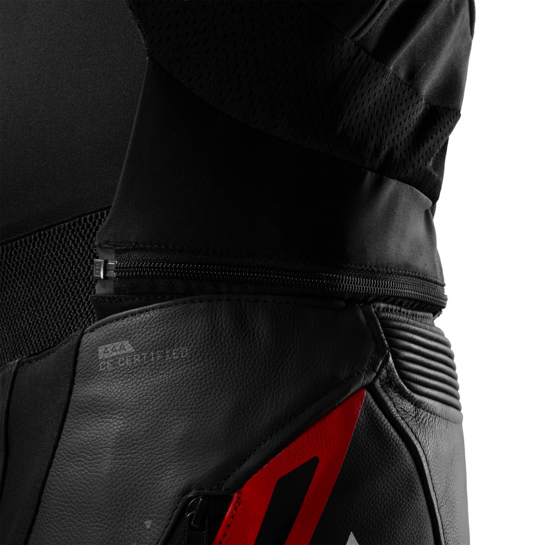 SHIMA Mission ST Veste en cuir moto noir/rouge 60 Figure 17