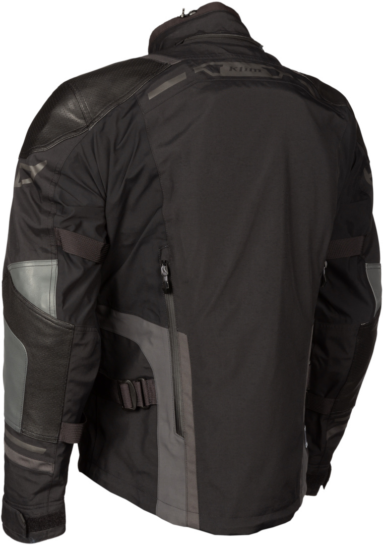 Klim Kodiak Motorcycle Textile Jacket black/grey 26 Figure 21
