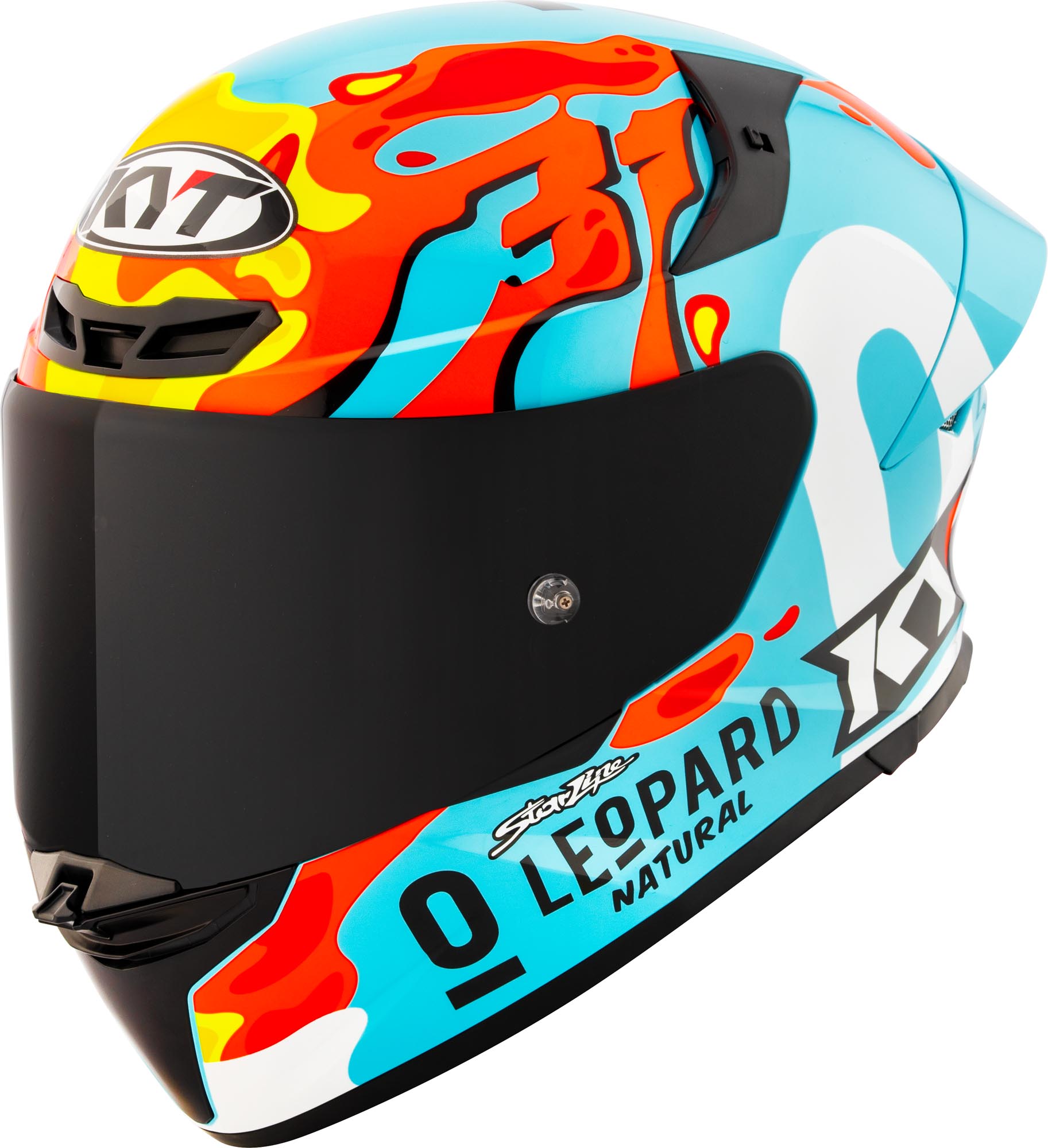 KYT TT-Revo Leopard Replica Aragon Helm XL (61/62) Abbildung 1