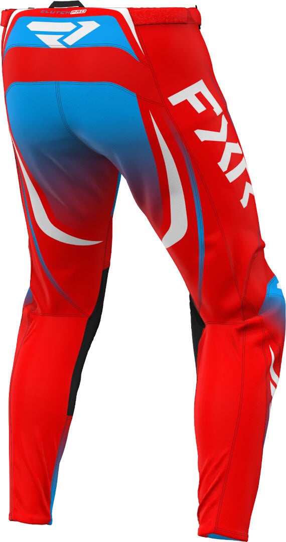 FXR Clutch Pro 2025 Motocross Pants red/white/blue 30 Figure 4