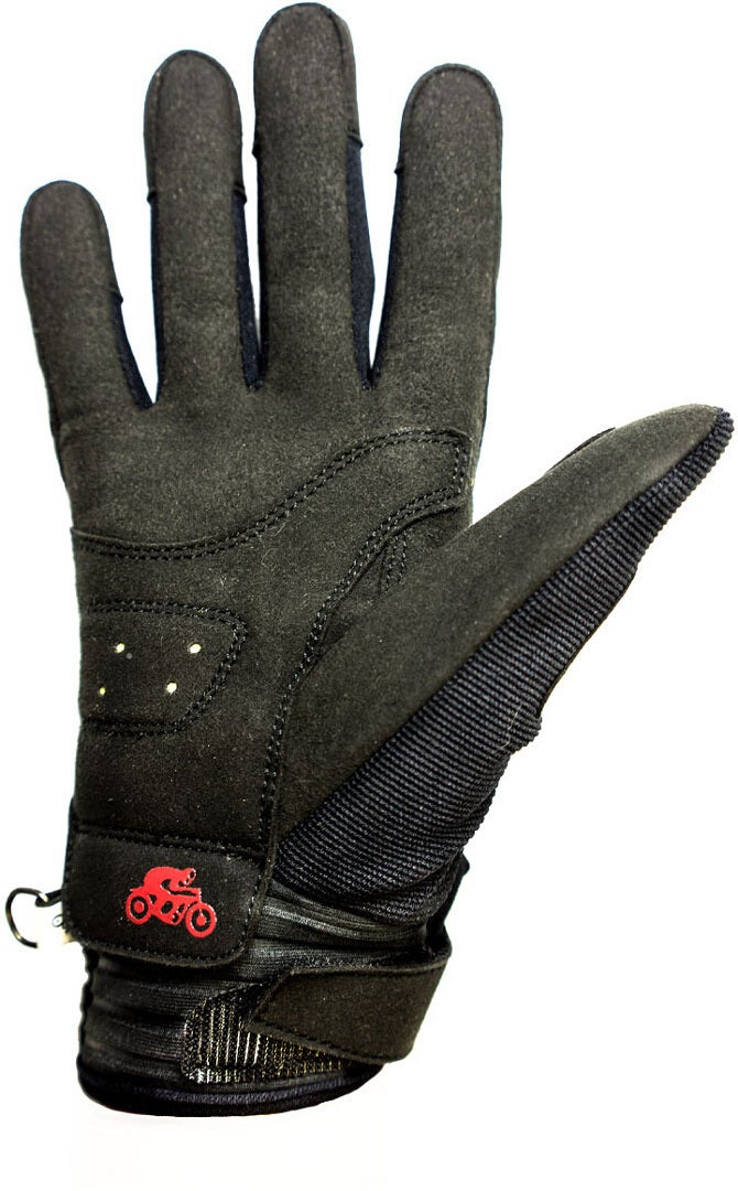 Helstons Simple Ladies Motorcycle Gloves black 7 Figure 2