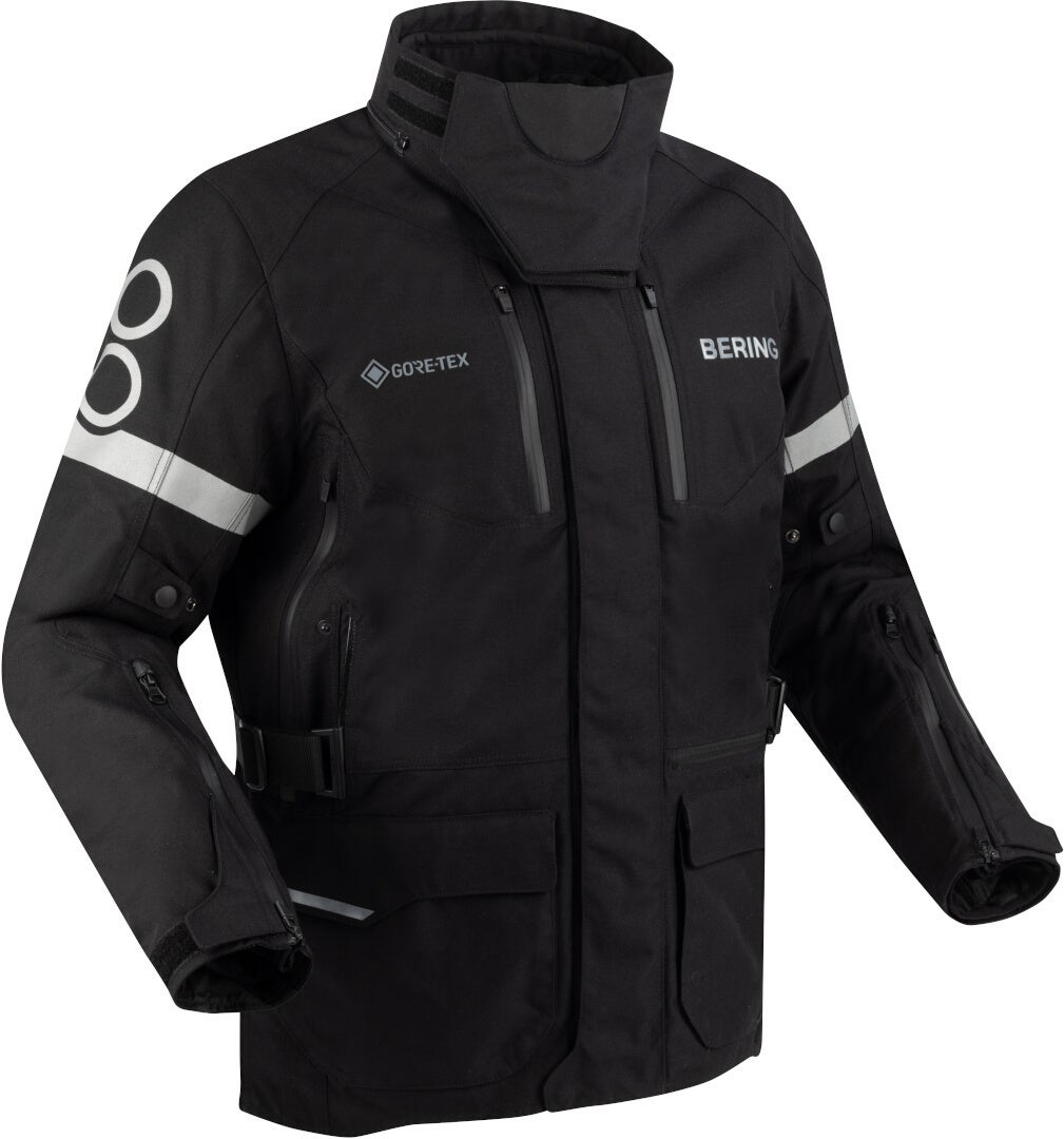 Bering Antartica GTX waterproof Motorcycle Textile Jacket black 4XL Figure 1
