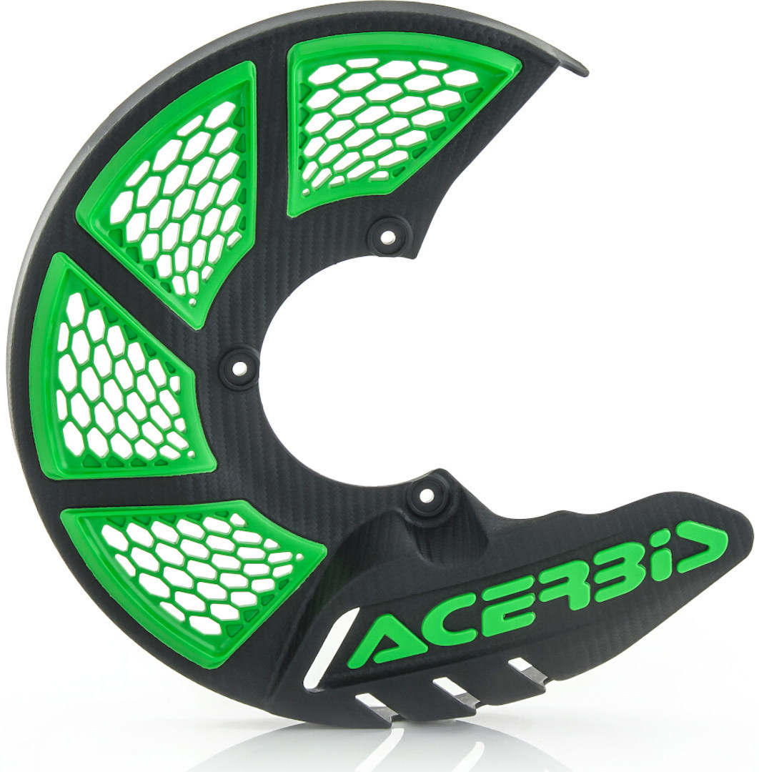 Acerbis X-Brake 2.0 Coperta discului frontal Negru/Verde Figura 1
