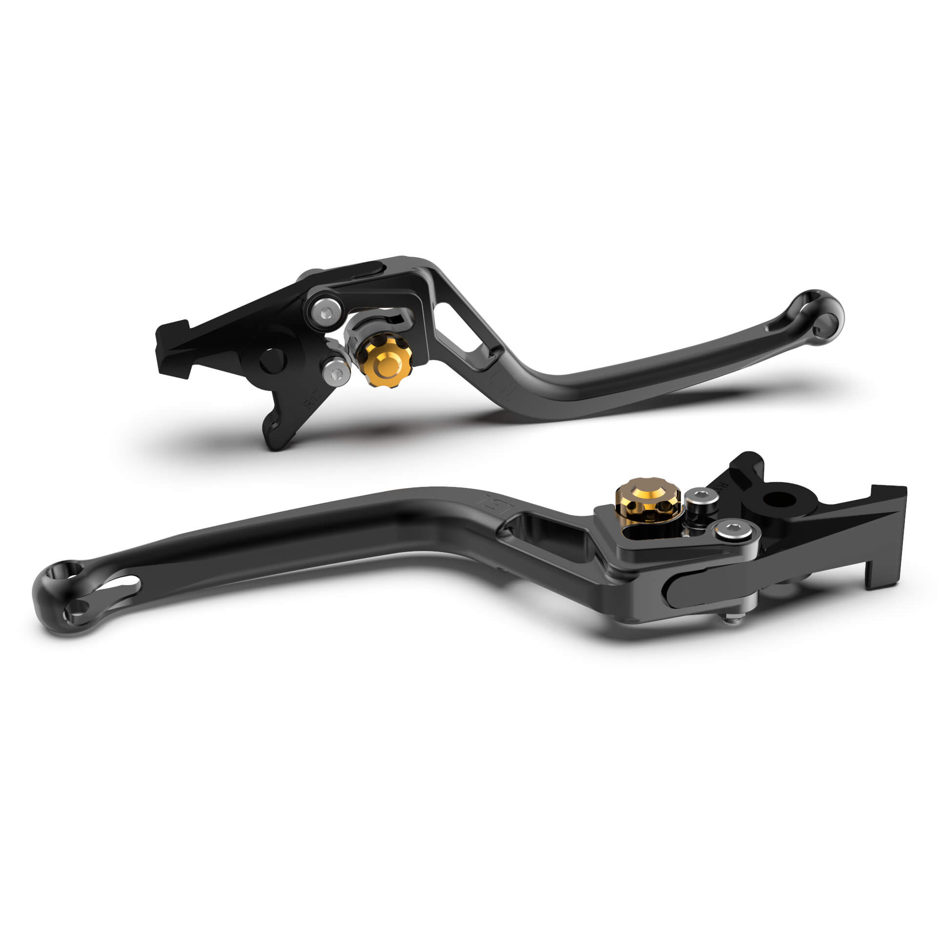 LSL Bremshebel BOW R53R schwarz Gold Abbildung 1