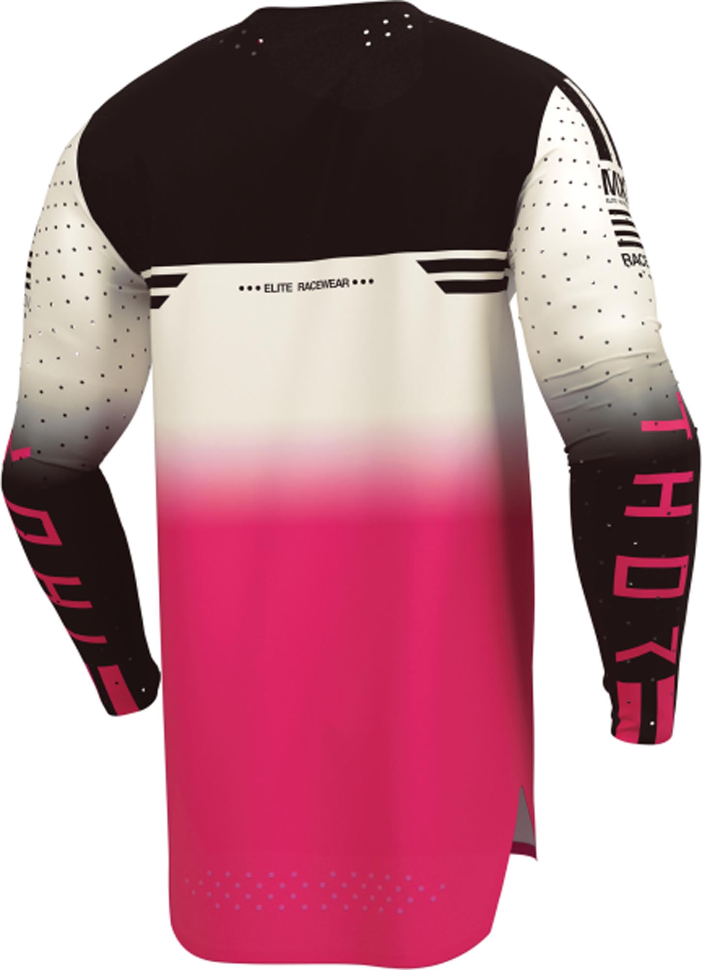 Thor Sportmode Geo Motocrosstrøje hvid/pink L Figur 2