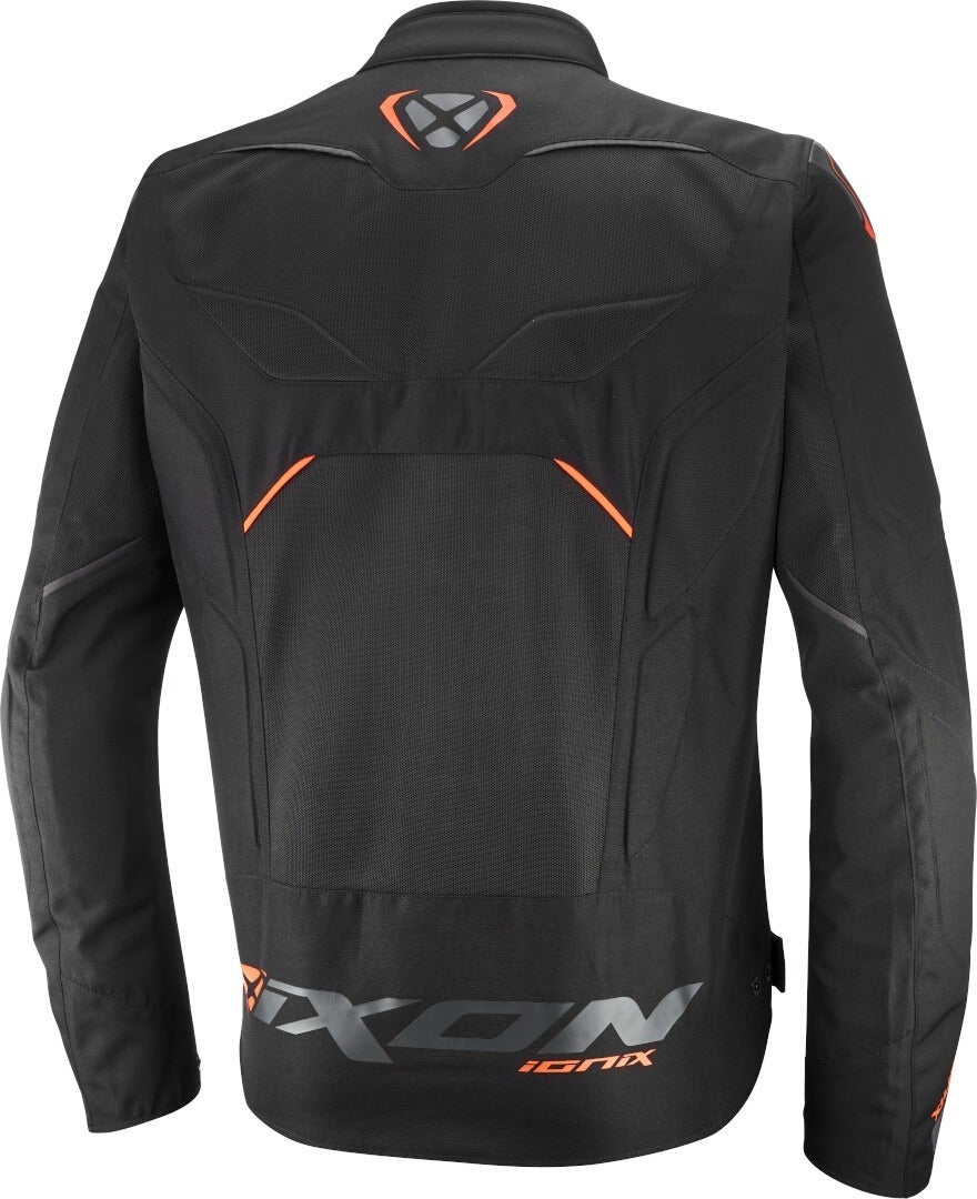 Ixon Ionix Motorrad Textiljacke schwarz/anthrazit/orange XL Abbildung 2