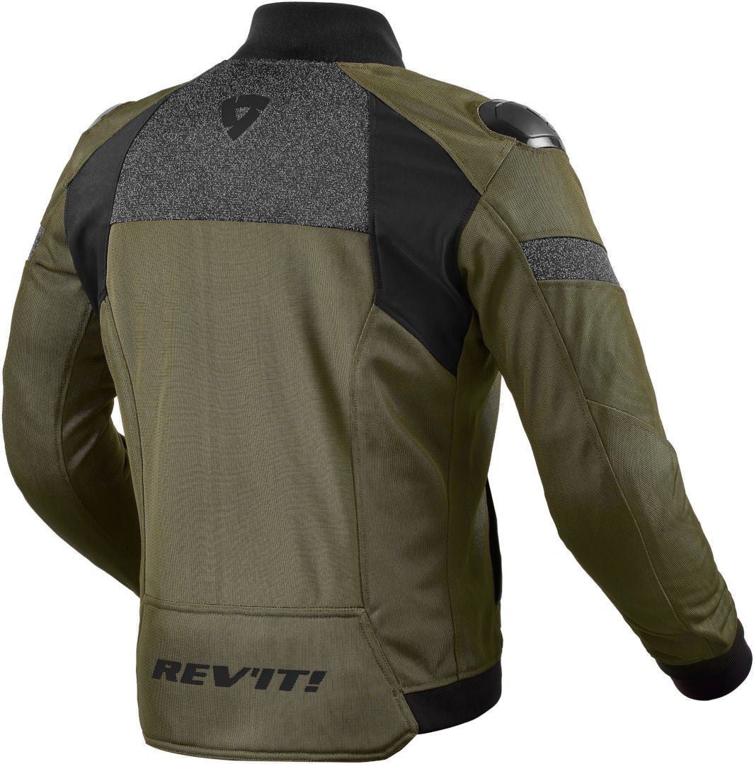 Revit Action H2O Motorcycle Textile Jacket black/olive L Figure 2